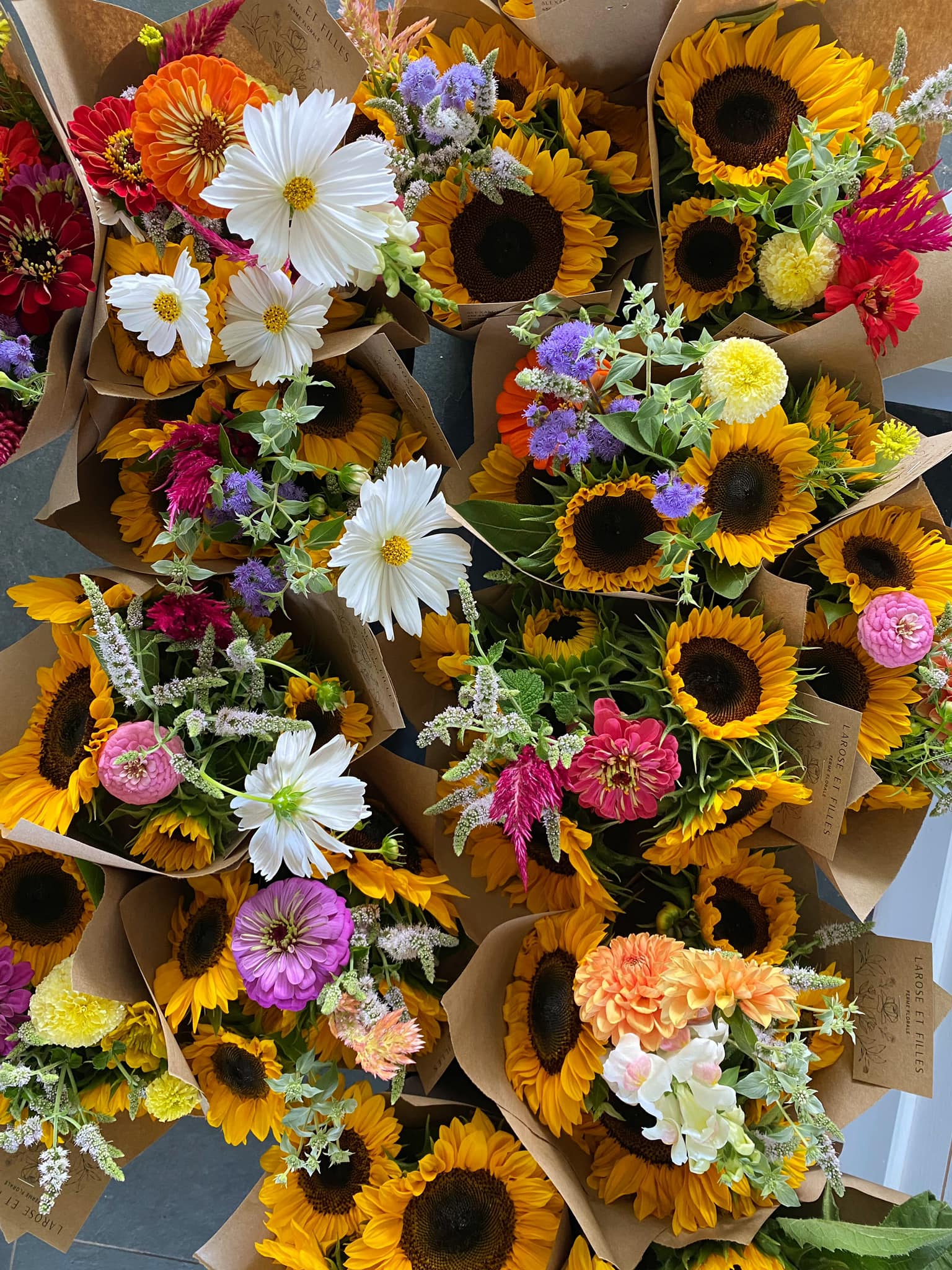 LAROSE ET FILLES BOUQUETS DE SAISON