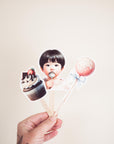 IMAGES COMESTIBLES SUR BÂTON