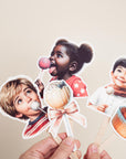 IMAGES COMESTIBLES SUR BÂTON