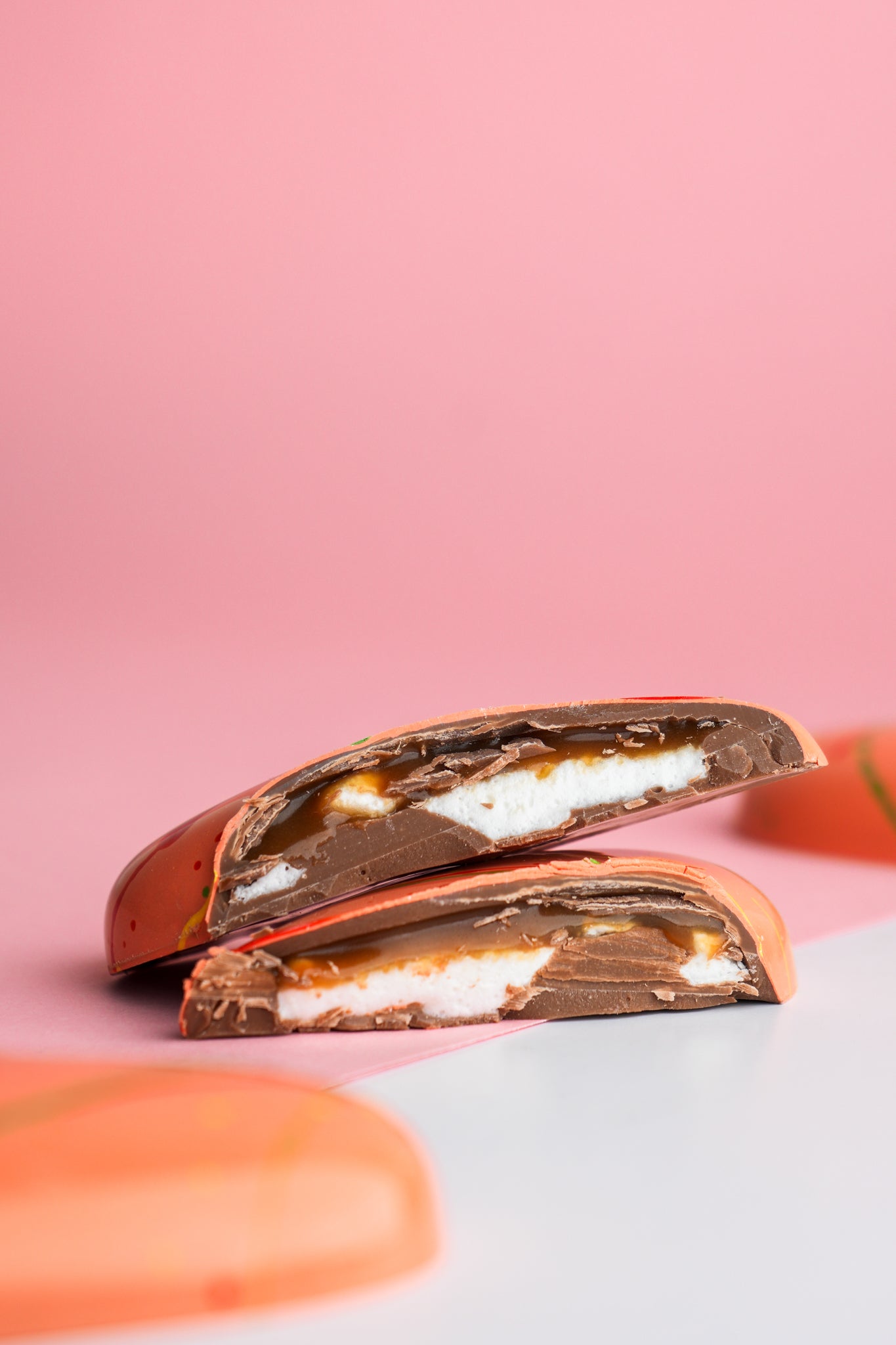 CHOCO CHOCOLAT COEUR CARAMEL GUIMAUVE 55G