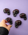Crâne choco framboise